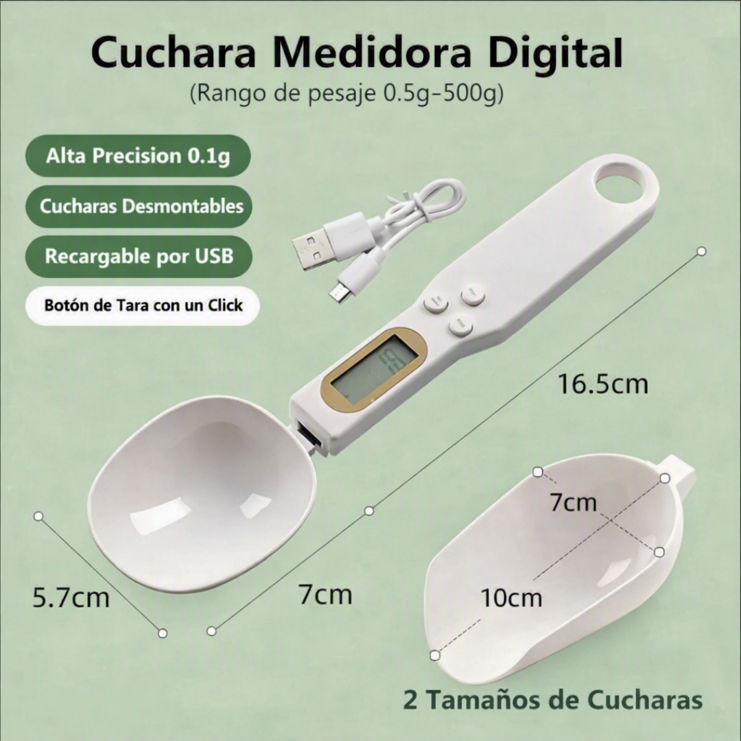 Cuchara medidora digital